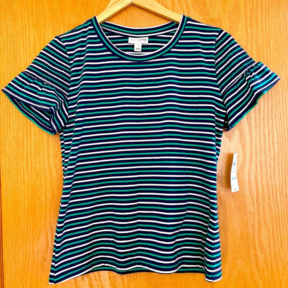 Maison Jules striped top size small - Picture 1 of 6
